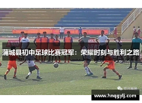 蒲城县初中足球比赛冠军：荣耀时刻与胜利之路