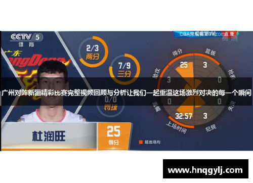 广州对阵新疆精彩比赛完整视频回顾与分析让我们一起重温这场激烈对决的每一个瞬间